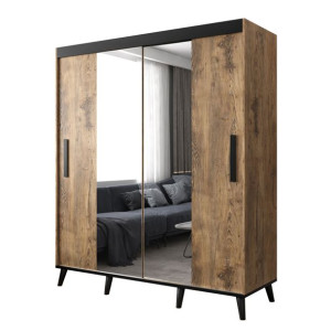 SZAFA PRZESUWNA z lustrem Galicja T1 180 cm