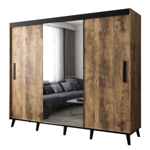 SZAFA PRZESUWNA z lustrem Galicja T1 250 cm