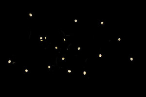Świąteczne LED lampki - 1,35 m, 10 LED, biała ciepła