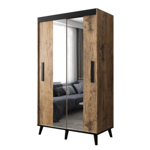 SZAFA PRZESUWNA z szufladami Galicja T1 120 cm