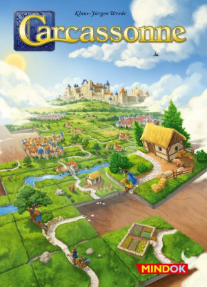 3w1 CARCASSONNE podstawa +miniDodatki OPAT i RZEKA