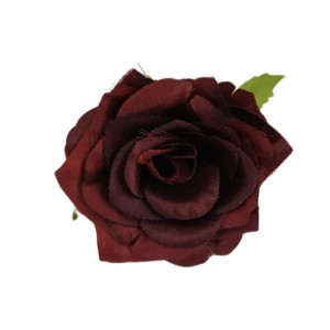 Róza wyrobowa scarlet bordowa 24 szt