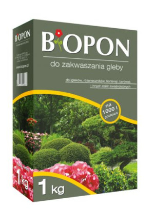 BIOPON Nawóz do zakwaszania gleby 1 kg