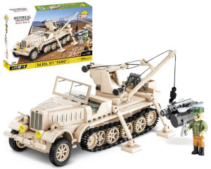 Klocki Cobi 2281 Pojazd Półgąsiennicowy Ciągnik Sd.kfz. 9/1 Famo 498el