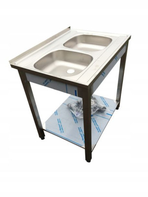 Zlew 2-komorowy 80-60-85 cm produkt polski producent mebli