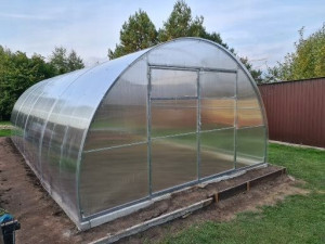 Szklarnia Tunel 4x10m POLIWĘGLAN 4mm profil 40x20mm