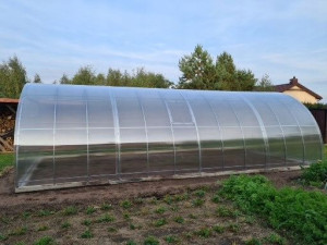 Szklarnia Tunel 4x4m POLIWĘGLAN 4mm profil 40x20mm