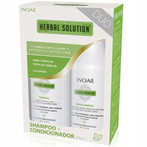 Inoar Herbal Szampon + Odżywka przeciwłupieżowa