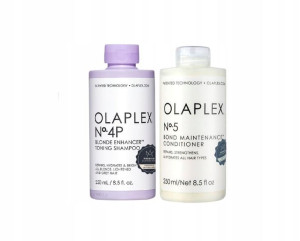 Olaplex Zestaw Szampon Dla Blondynek No4 + Odżywka