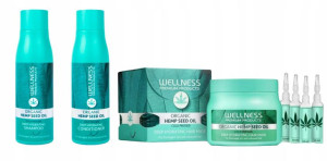 Wellness Premium Szampon Odżywka Maska Ampułki