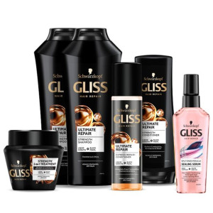 Gliss Ultimate Repair Zestaw Kosmetyków 6 szt