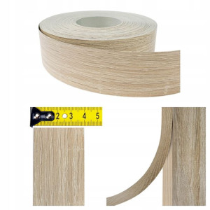Obrzeże Meblowe Samoprzylepne Dąb Sonoma Na Meble Regał Biurko 40mm x 10m