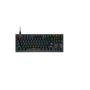 Corsair K60 PRO TKL RGB Gaming keyboard, oświetlenie LED RGB, NA, Wired, Bl