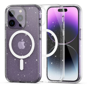 Etui Tech-Protect Flexair Hybrid MagSafe Apple iPhone 14 Pro Glitter