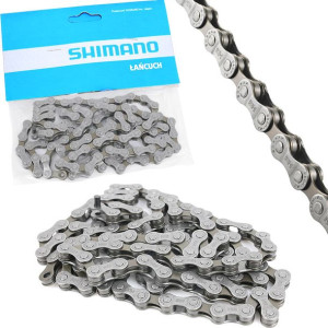 ŁAŃCUCH rowerowy SHIMANO 114 ogniw 6/7/8 rzedowy
