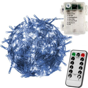 VOLTRONIC Łańcuch świetlny - 50 LED, zimna biel