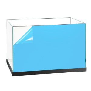 Samoprzylepne Tło Do Akwarium 50x10cm Błękitne