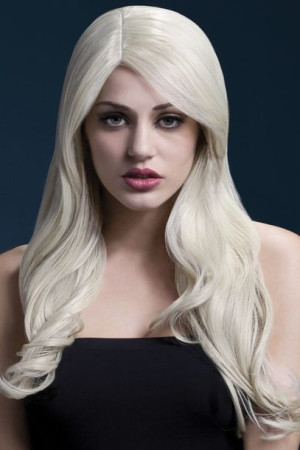 Blond peruka wysokiej jakości