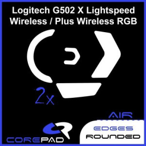 2 x Ślizgacze CorePad do Logitech G502 X Wireless AIR
