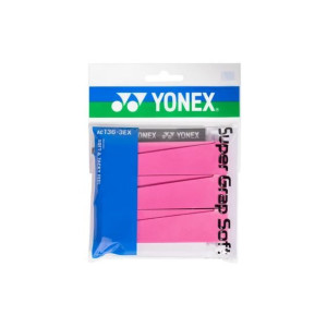 Owijka Yonex Super Grap Soft x 3 różowa