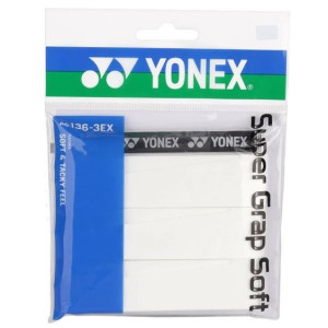 Owijka Yonex Super Grap Soft x 3 biała