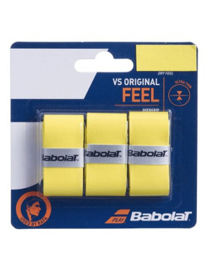 Owijka wierzchnia Babolat VS ORIGINAL x 3 szt. yellow