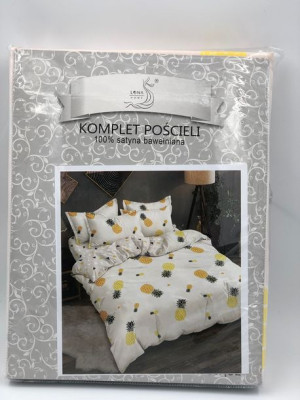 Komplet pościeli 200x220 cm z prześcieradłem