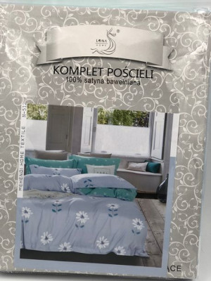 Komplet pościeli 200x220 cm z prześcieradłem