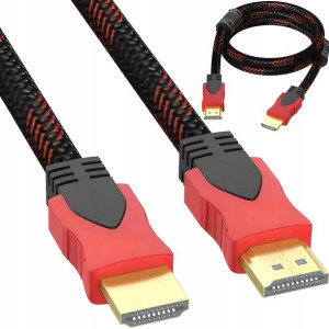 Kabel Hdmi Full Hd Uhd 4k 3d Przewód High Speed 3m