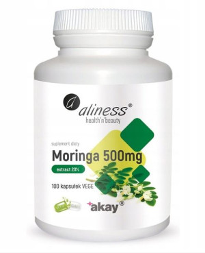 Aliness moringa 500 mg extract 20% 100 kaps