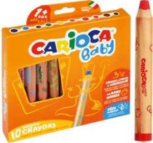 Kredki Baby 3w1 zestaw 10 kolorów Carioca