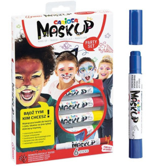 Kredki do twarzy MaskUP 6 kolorów Carioca