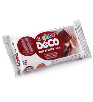 Masa do modelowania 500g terakota Carioca