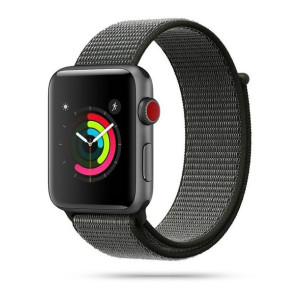 Tech-protect Nylon Apple Watch 2/3/4/5/6/se 42/44mm Dark Olive