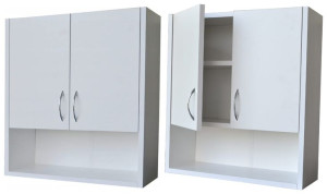 Szafka łazienkowa wisząca KASIA 1P 20/76 cm biały