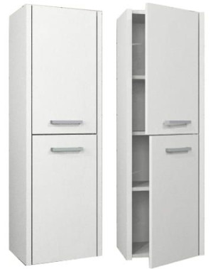 Słupek łazienkowy wiszący PRIMO W2 40 cm biały