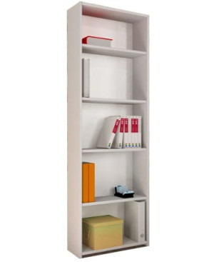 Regał biurowy OLA 56 cm biały