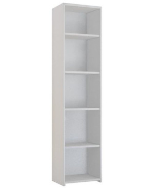 Regał biurowy BASIA 30 cm biały