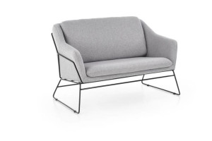 SOFT 2 XL sofa glamour wypoczynkowy popielaty