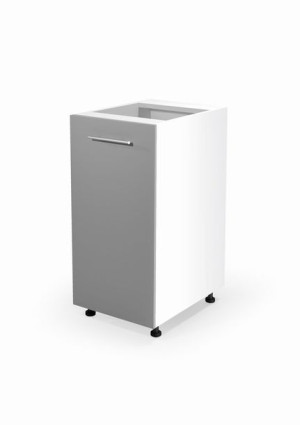 Szafka dolna VENTO front: jasny popiel  D-40/82