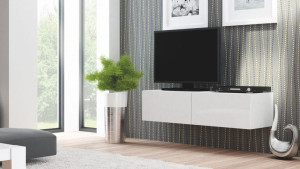 LIVO RTV 160 wisząca biały
