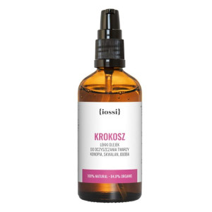 Krokosz - olejek do OCZYSZCZANIA twarzy 100ml OCZYSZCZENIE DEMAKIJAŻ