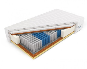 Frankhauer Multipocket z lateksem i obustronnym kokosem Hyperion 90x200