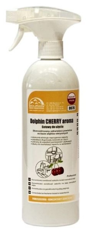 DOLPHIN CHERRY Odświeżacz powietrza 750 ml