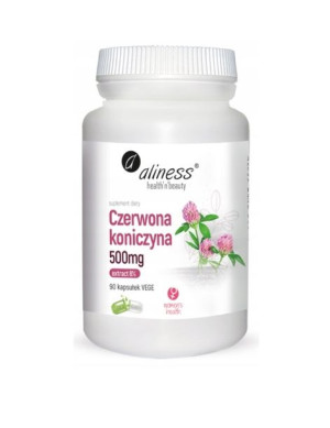 Aliness czerwona koniczyna 500 mg 90 k ekstrakt 8%