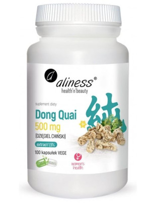 Aliness Dong Quai 500 mg 100 kaps ekstrakt 1,5%