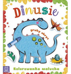 Książeczka kolorowanka Zwierzątka Wierszyki + naklejki