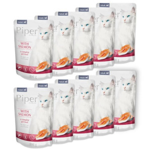 Dolina Noteci Piper Karma Łosoś 10x100g