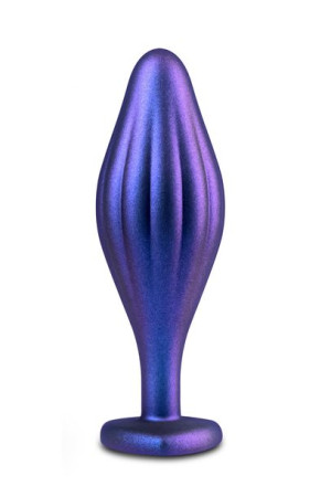 Anal Adventures Matrix Wavy Bling Plug Sapphire