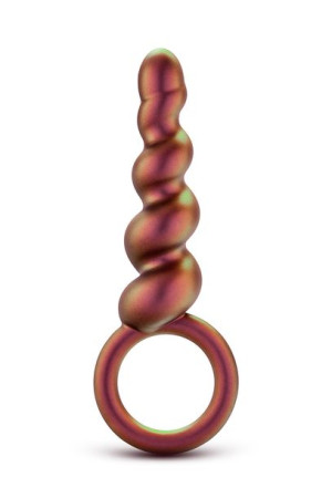 Anal Adventures Matrix Spiral Loop Plug Copper